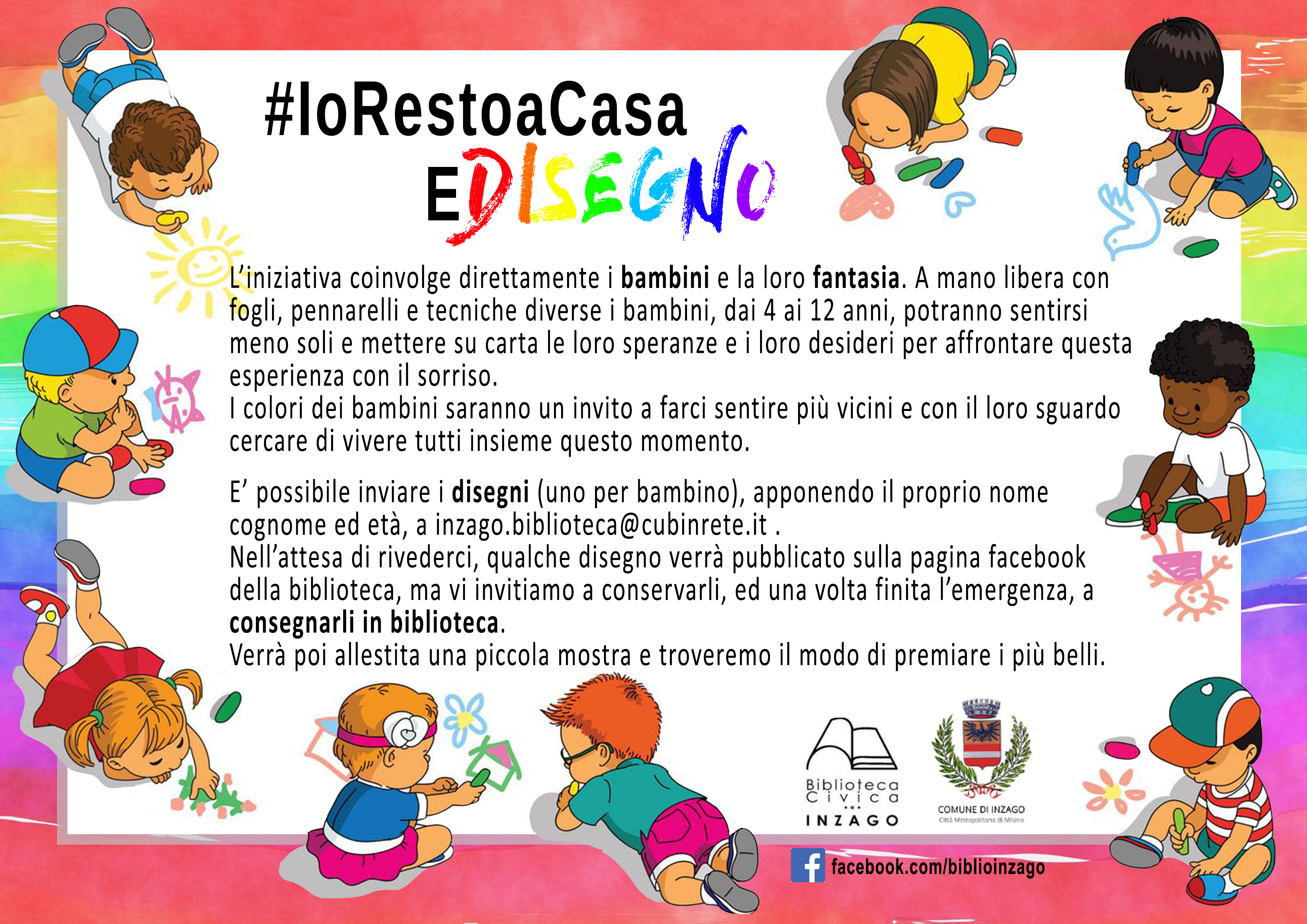 Iniziative Biblioteca Iorestoacasa E Disegno Comune Di Inzago